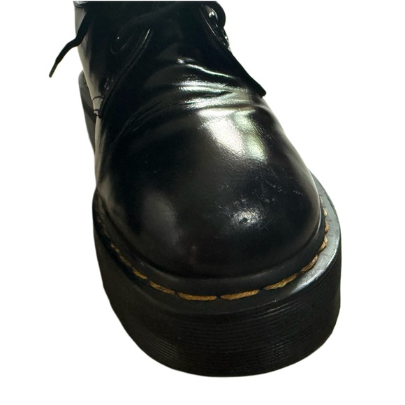 DR. MARTENS Holly Black Patent
Leather Platform Lace-Up Oxfords - Picture 9 of 17